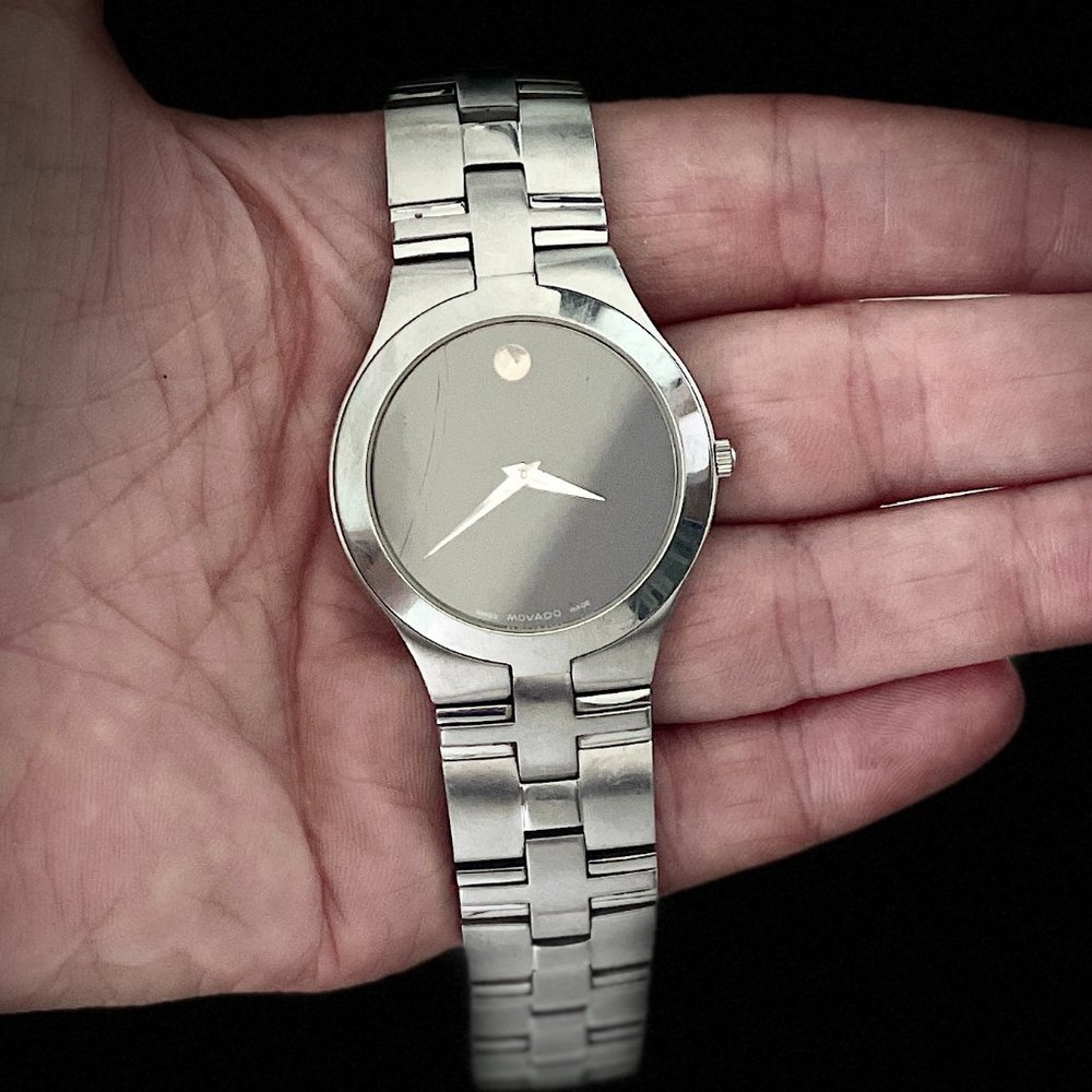 Movado Men's Museum Juro 84 G2 1899 Stainless Steel Quartz Watch